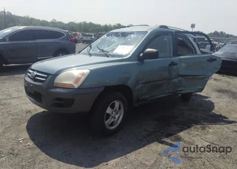 2005 Kia Sportage Lx z USA, uszkodzony, nr VIN KNDJF724357115539